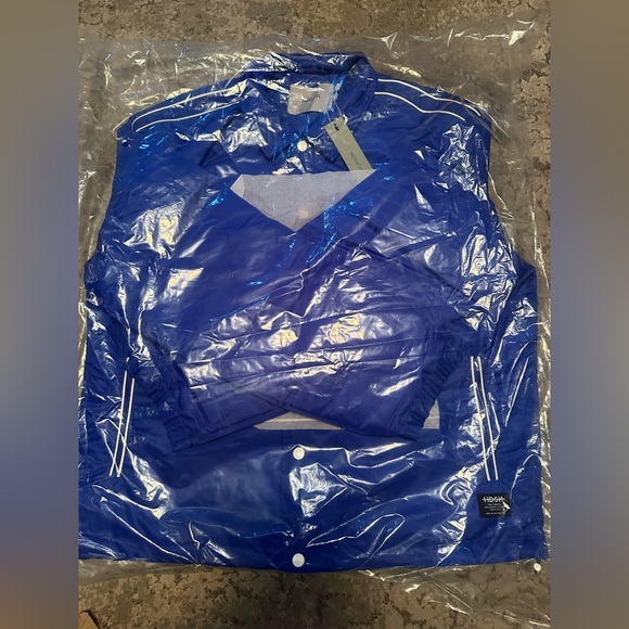 Hudson Water Repellent Insulated Coach Jacket Style HM100 Men's Size XL Blue NWT - Picture 2 of 9